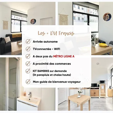 Le Francis, Petit Proche Metro A Villeurbanne